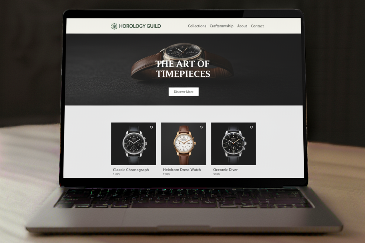 Futuristic Web Design Project