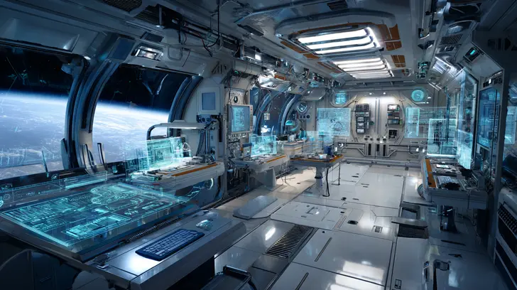 Space Stations and AI Blog